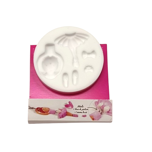 moule en silicone tarte graine creative danseuse