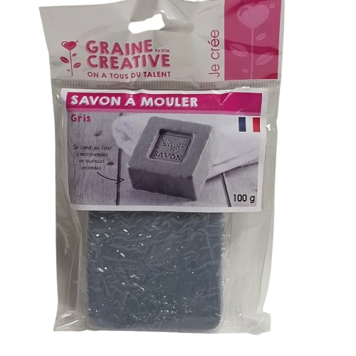 savon à mouler graine creative gris