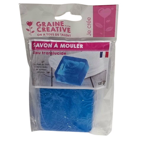 savon à mouler graine creative bleu