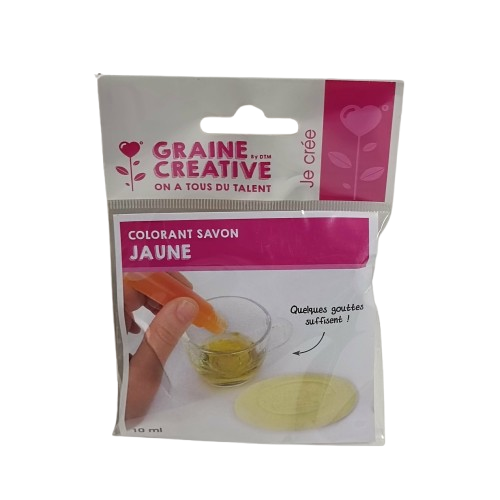 colorant à savon graine creative jaune