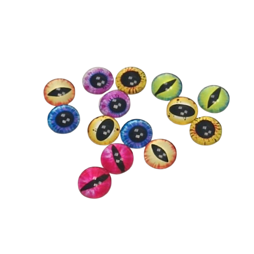 yeux monstres autocollants kit creation