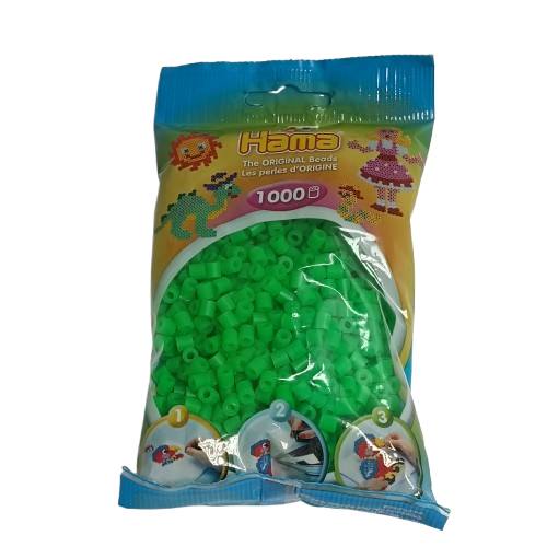 perles à repasser hama x1000 vert clair