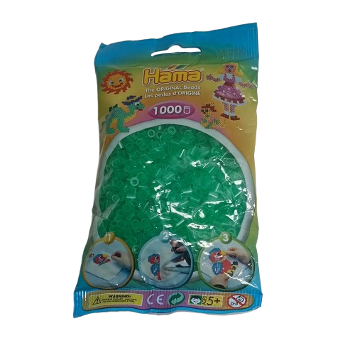 perles à repasser hama x1000 vert