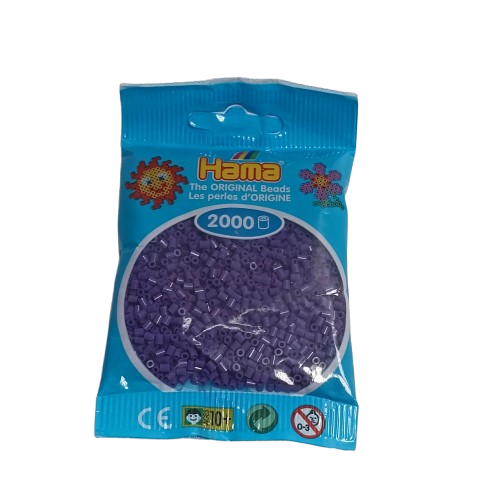 perles à repasser hama violet foncé