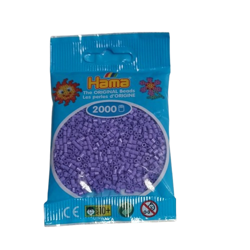 perles à repasser hama violet clair