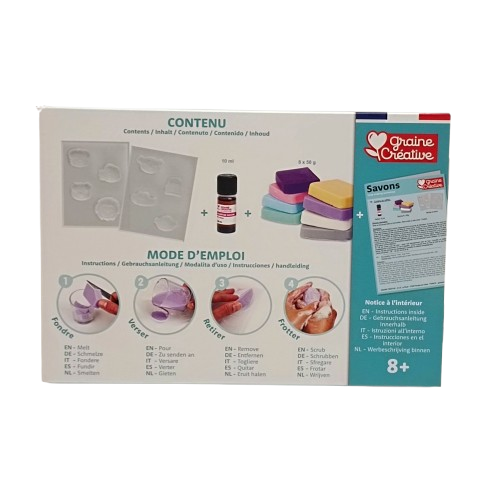 kit savon enfant à couler graine creative