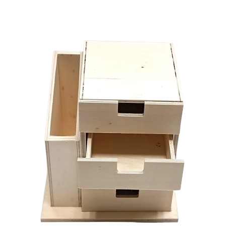 rangement de bureau en bois kit creation