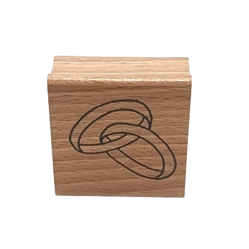 tampon en bois alliances