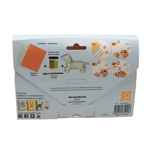 kit decopatch enfant teckel