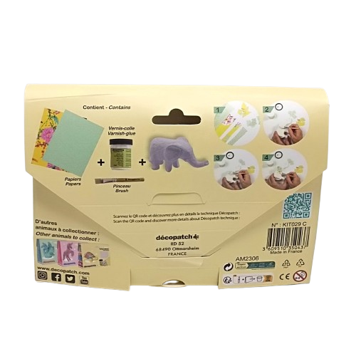 kit éléphant decopatch