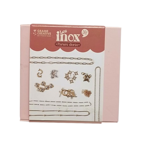 kit parure bijoux graine creative