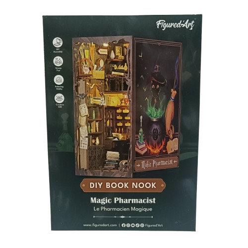 book nook figure dart le pharmacien magique