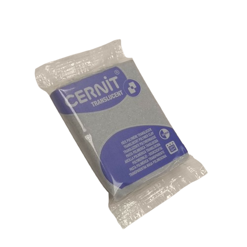 cernit translucide argent 080