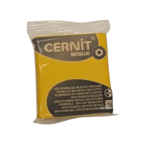 cernit metallic jaune 700