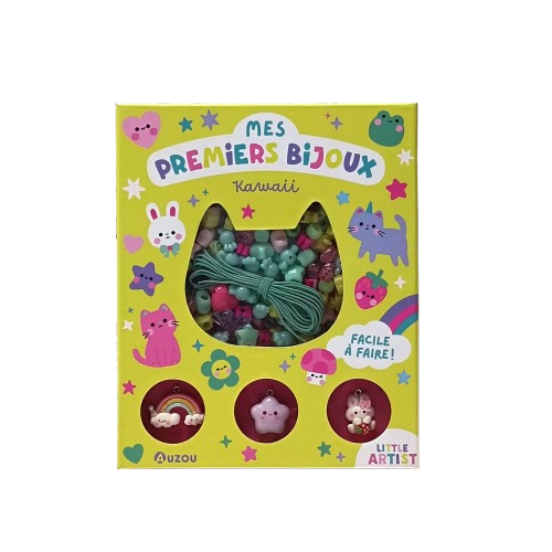 Auzou activités enfants premiers bijoux chats