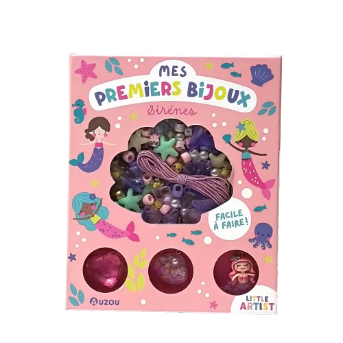 Auzou activités enfants premiers bijoux sirène