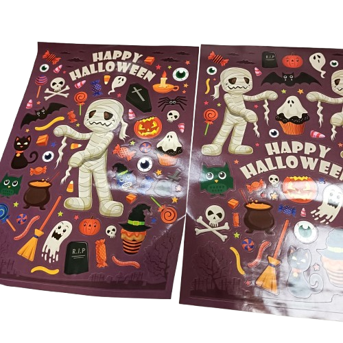 gommettes happy halloween kit creation