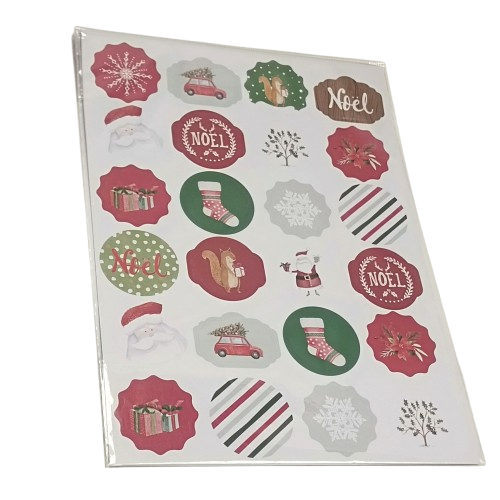 gommettes de noël kit creation