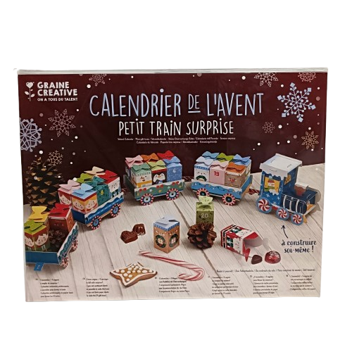 calendrier de lavent petit traine graine creative