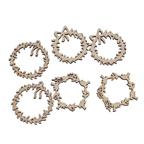 minis couronne bois