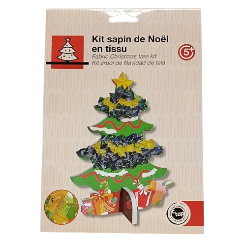 kit sapin en tissu