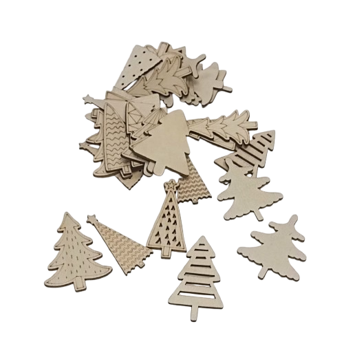 sapins en bois kit creation