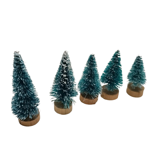 sapins x 5 vert kit creation