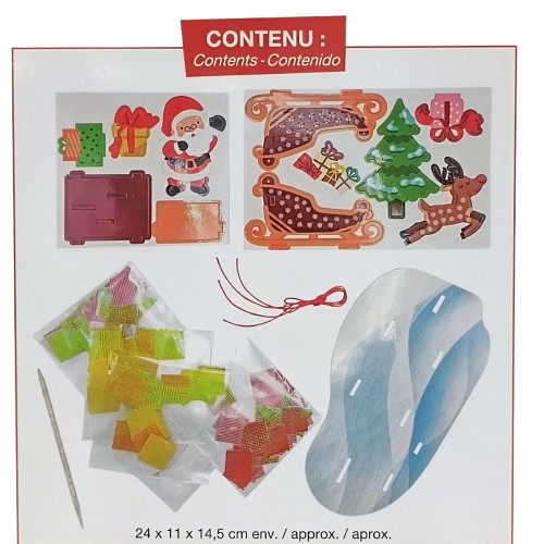 Kit enfants traineau du père noël