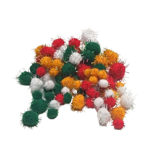 pompon noël kit creation