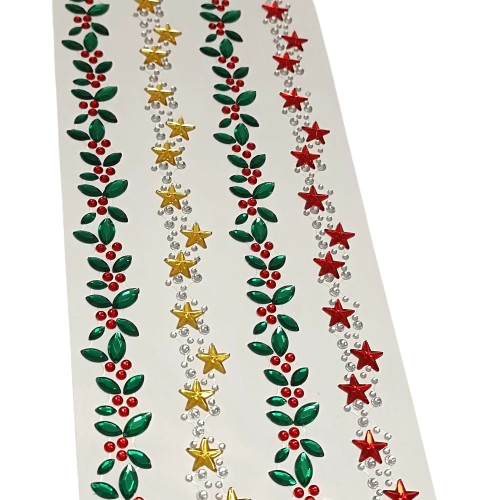 strass noël adhésifs kit creation