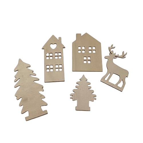 sujets en bois kit creation