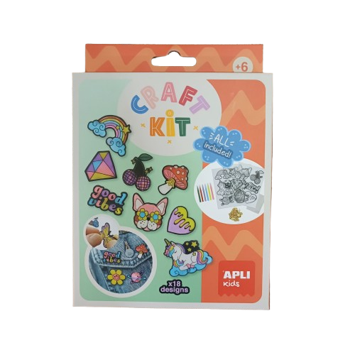 kit enfant craft plastique fou apli