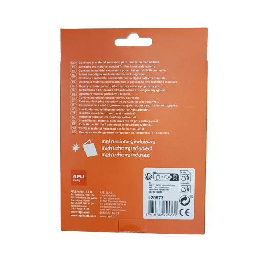 kit enfants craft plastique fou apli