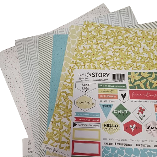 papier lotscrapbooking beatrice garni sweet story