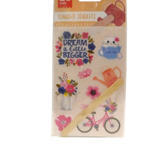 stickers transfert printemps apli