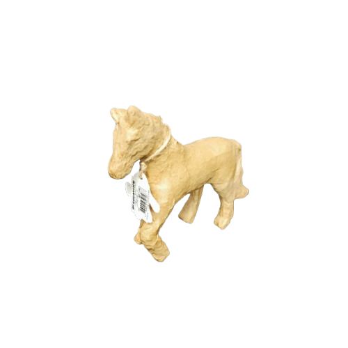 cheval decopatch papier mâché