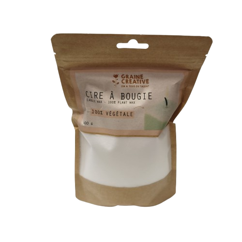 cire bougie végétale graine creative
