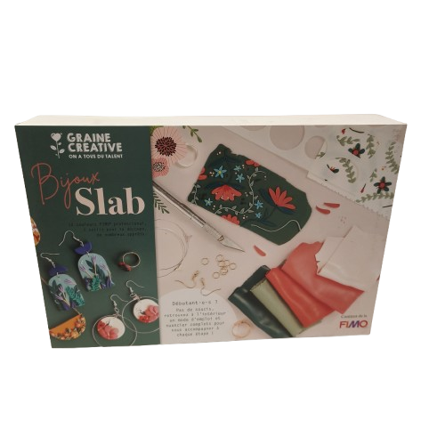 Kit bijoux slab graine creative