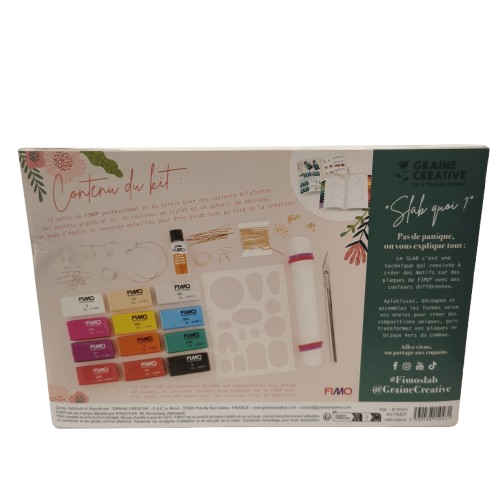 kit fimo bijoux slab graine cretive