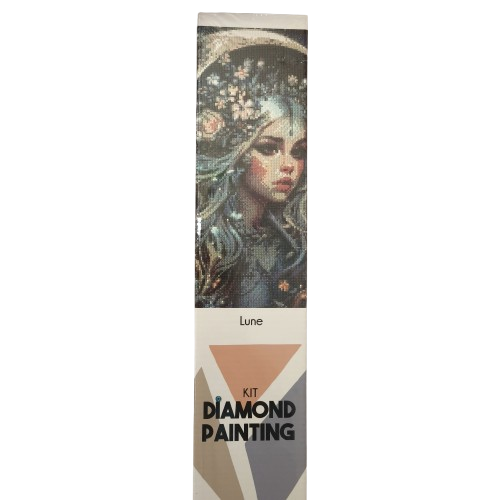 kit lune graine creative diamond painting