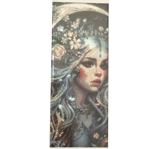 kit broderie diamont graine creative lune