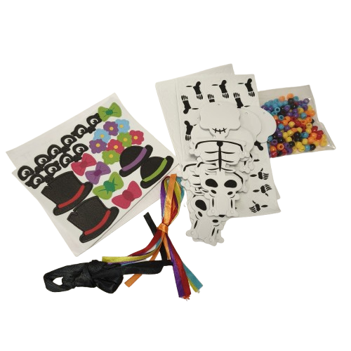 kit guirlande squelette halloween apli