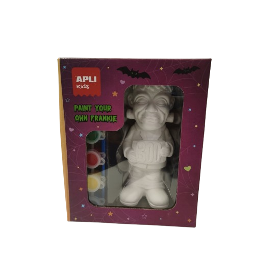 kit plâtre à peindre frankie apli diy halloween