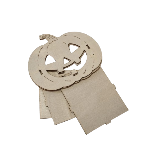 maquette boite citrouille 3d