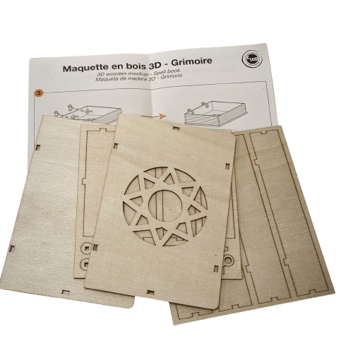 maquette grimoire