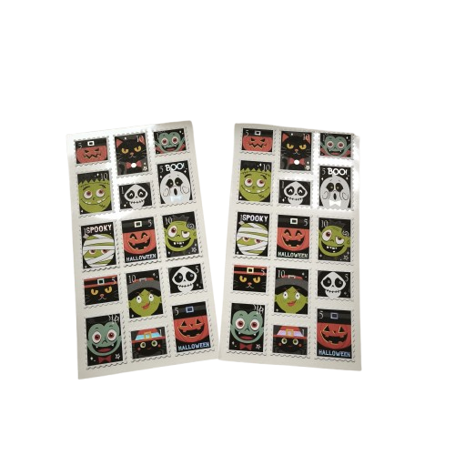 gommettes timbres apli