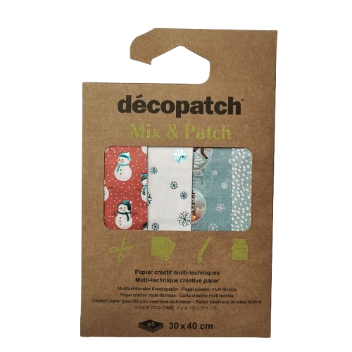 mix decopatch noel givré