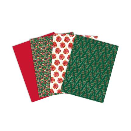 decopatch feuilles noel traditionnel