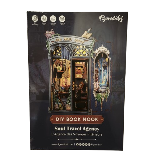book nook figure dart lagence des voyageurs intérieurs
