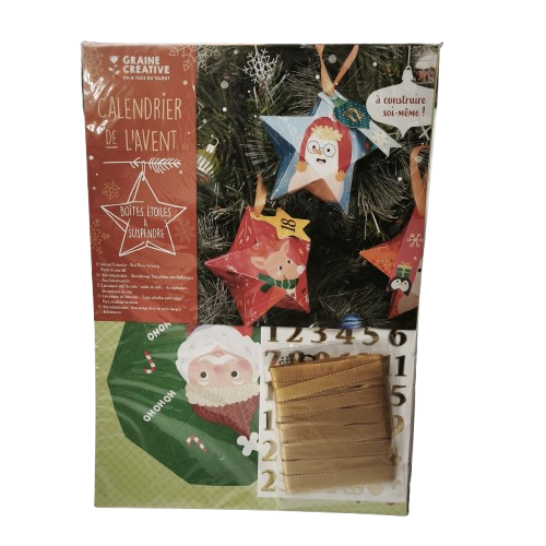 calendrier de l'avent graine creative